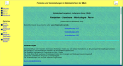 Desktop Screenshot of freizeit.selk-nord.de