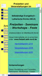 Mobile Screenshot of freizeit.selk-nord.de